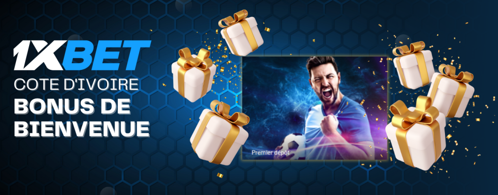 Bonus de bienvenue sur 1xBet pour les paris sportifs