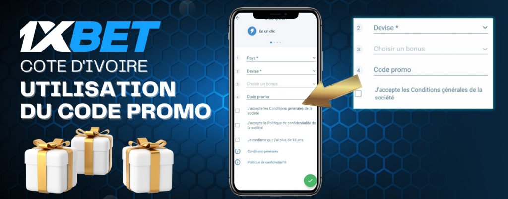Comment utiliser un code promo dans l'application mobile